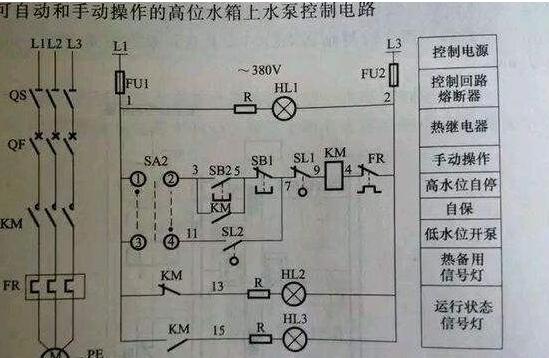 水泵線(xiàn)路圖
